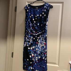 Colorful polka dot dress